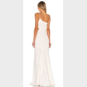 likely white gown
